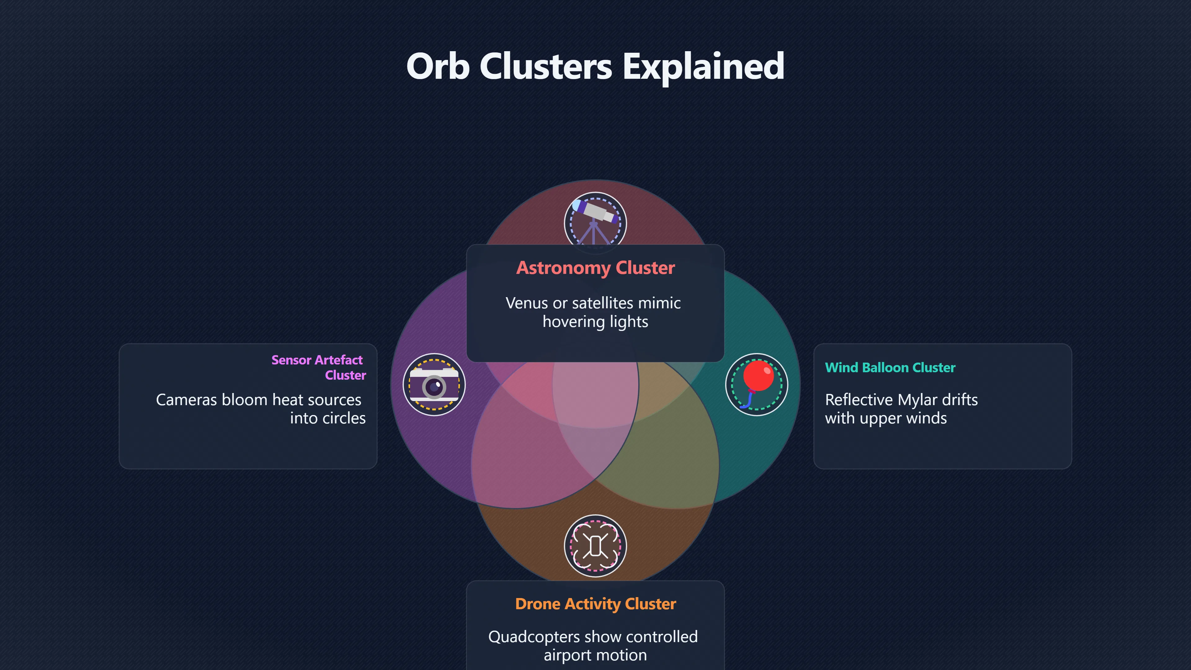 Overview image for Why One 'Orb UFO' Can Mean Four Different Things | AI assisted U 96 e9 bc case similari 591 a5 c UFO AI cluste