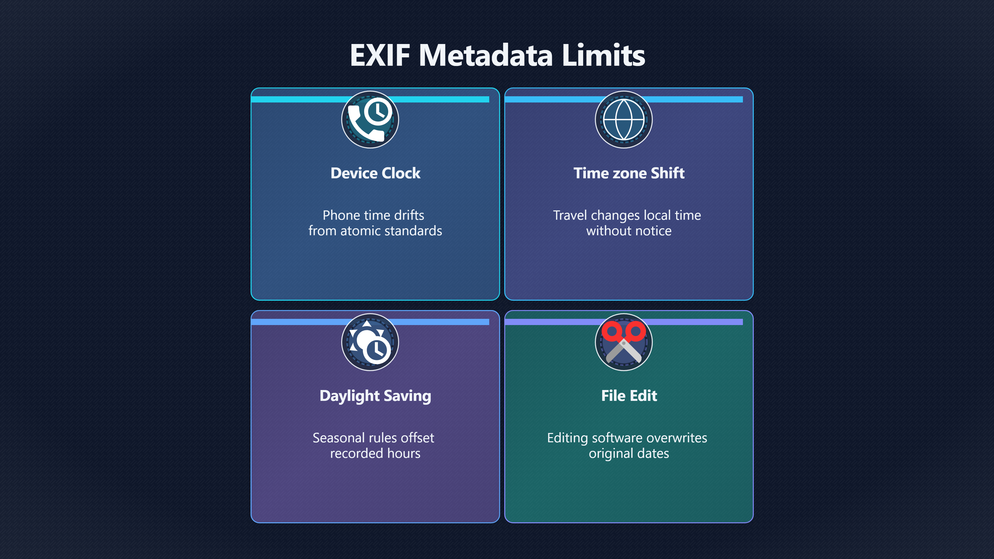 Overview image for Can phone metadata prove the sighting time? | Timeline