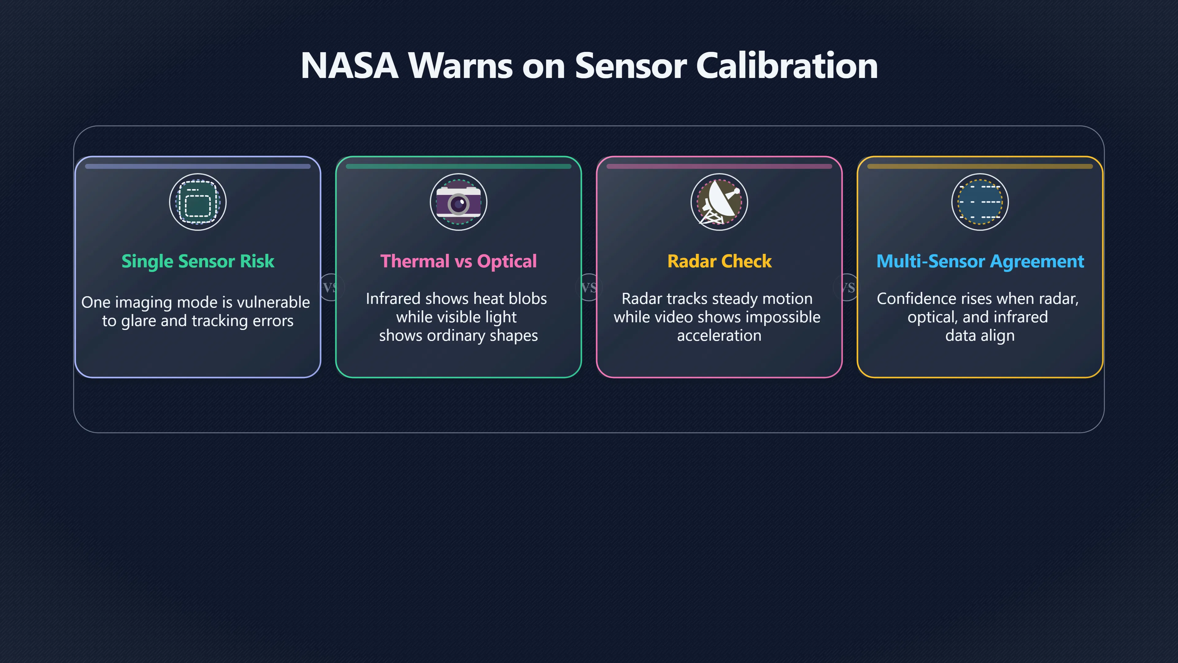 Overview image for When Multiple Sensors Disagree About a UFO | AI assisted U 96 e9 bc video evidenc a12 b48 sensor artifa